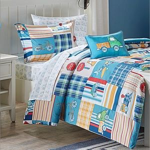 New Train/Vehicle Bedding Set